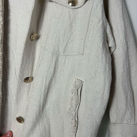 Zara Cream Utility Jacket - Picture 3 of 9